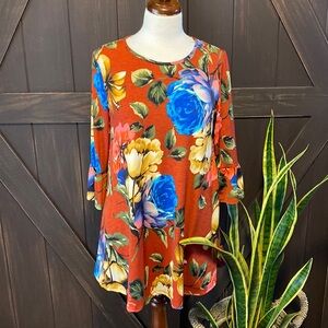 Yee Medium Light weight Floral Blouse